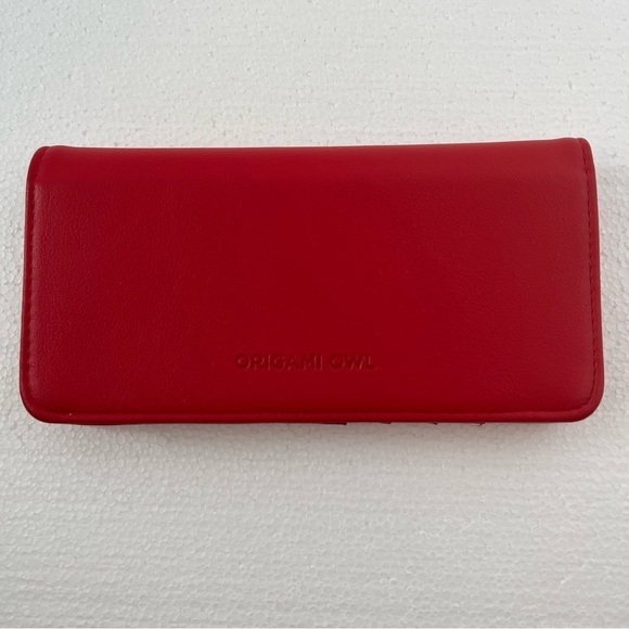 Origami Owl Count Your Blessings Motivational Quotes Snap Closure Wallet‎ NWOT - Picture 1 of 12